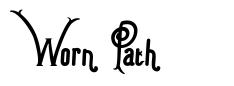 Worn Path písmo