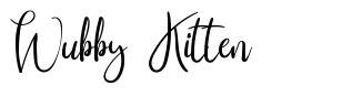 Wubby Kitten font