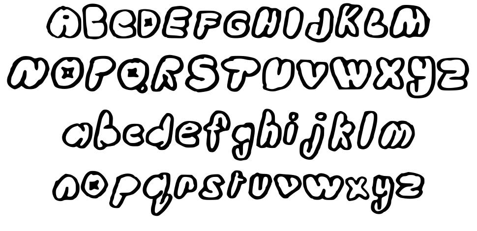 WubDub font specimens