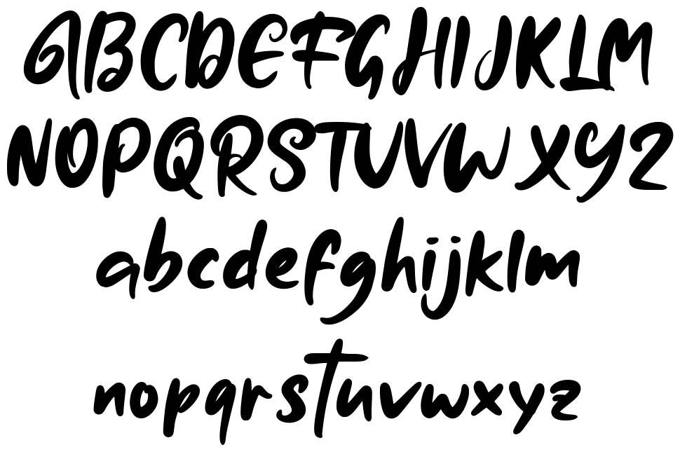 Wulantika font