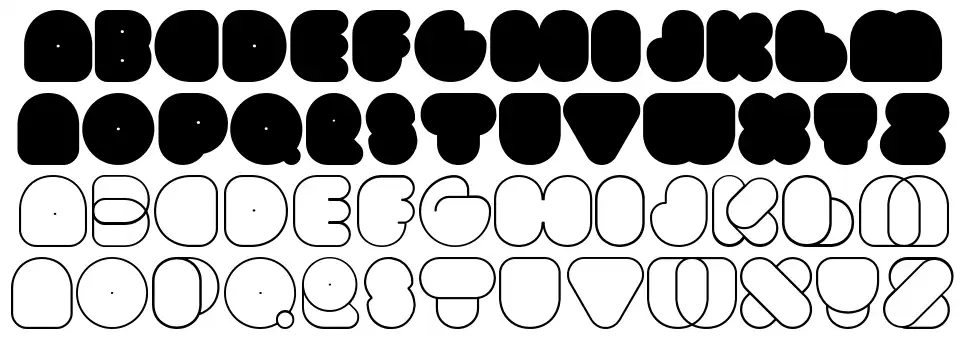 www.happyloverstown.eu DiscoFat font specimens