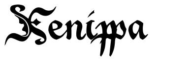 Xenippa font