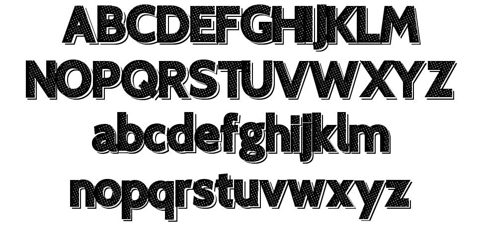 Xero Typique フォント 標本