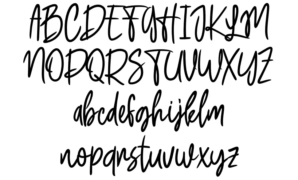 Xiomy font specimens