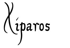 Xiparos schriftart