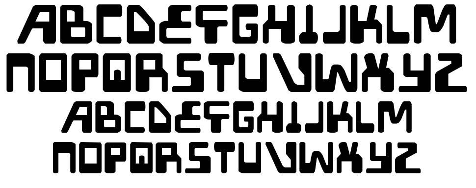 Xped font specimens