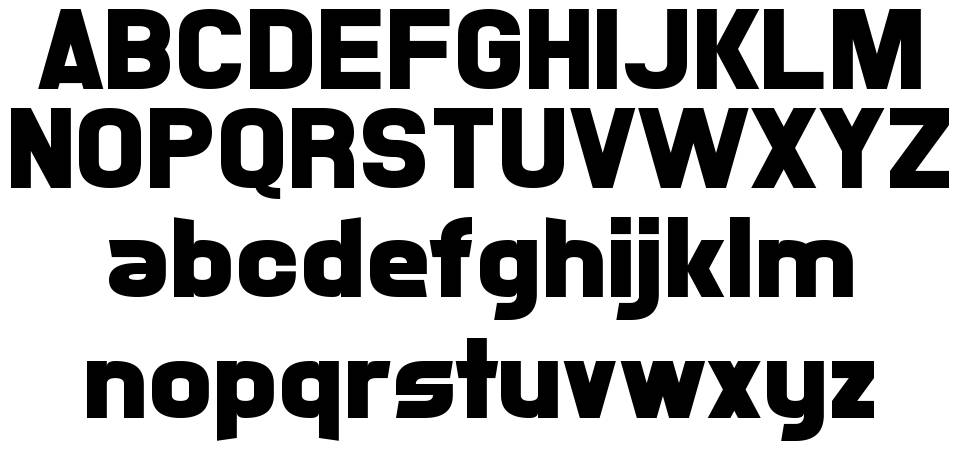 Xsotik font specimens