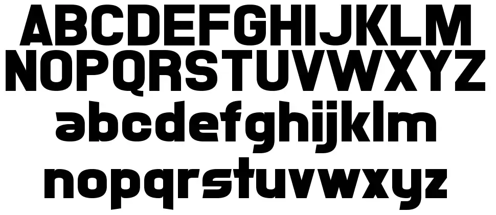 Xsotikfont specimens