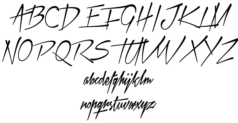 Xtreem 2 schriftart vorschau