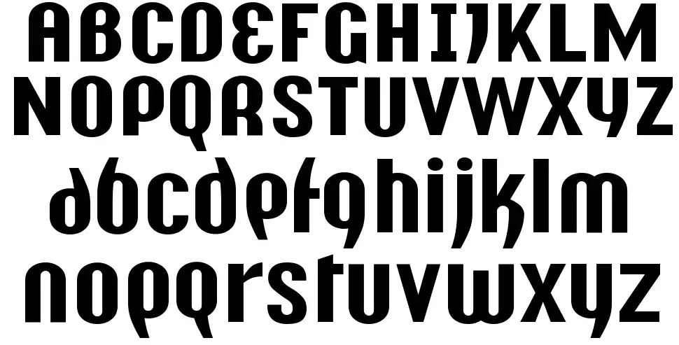 Y2K Analog Legacyfont specimens