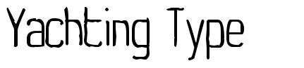 Yachting Type шрифт