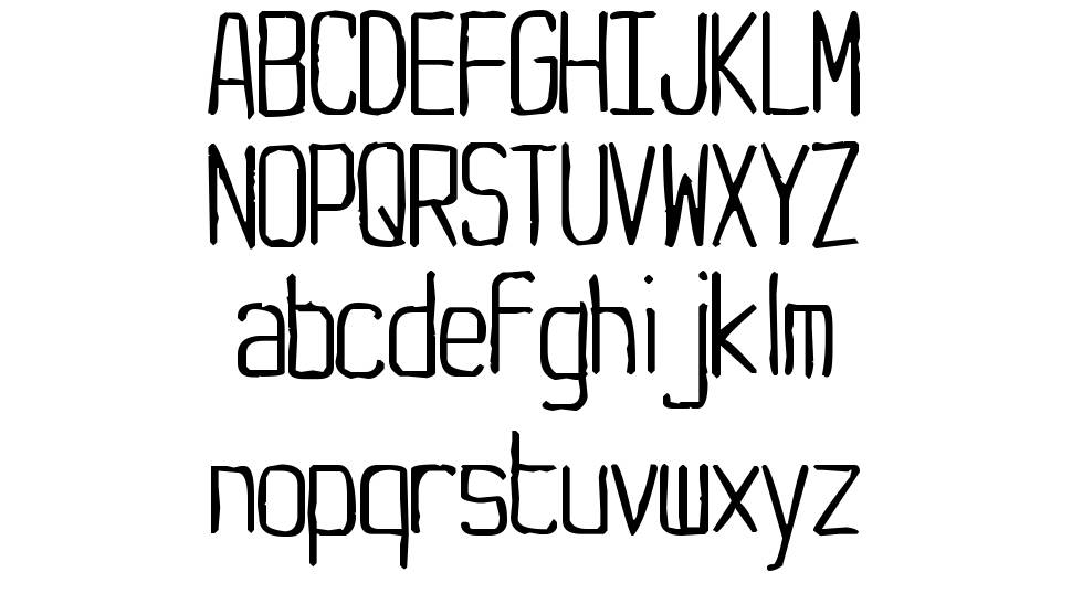 Yachting Type font specimens