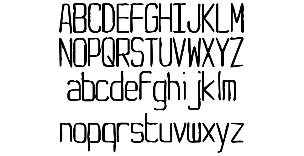 Yachting Typefont specimens