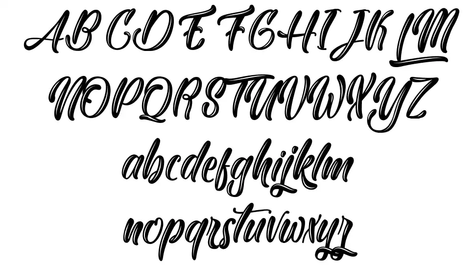 Yakuza Lobster font by Typhoon Type Suthi Srisopha FontRiver