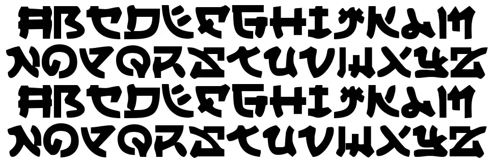 Yama Motofont specimens