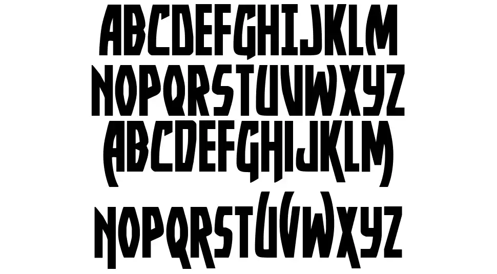 Yankee Clipper font Örnekler