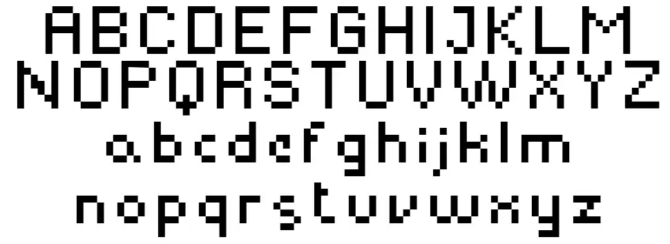 Yapix font specimens