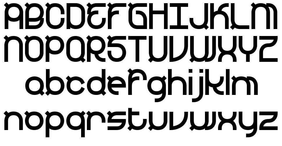 Yearend font specimens