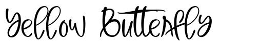 Yellow Butterfly font