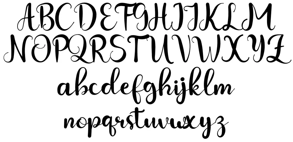 Yellow Flower font by Dedi Mujiono FontRiver