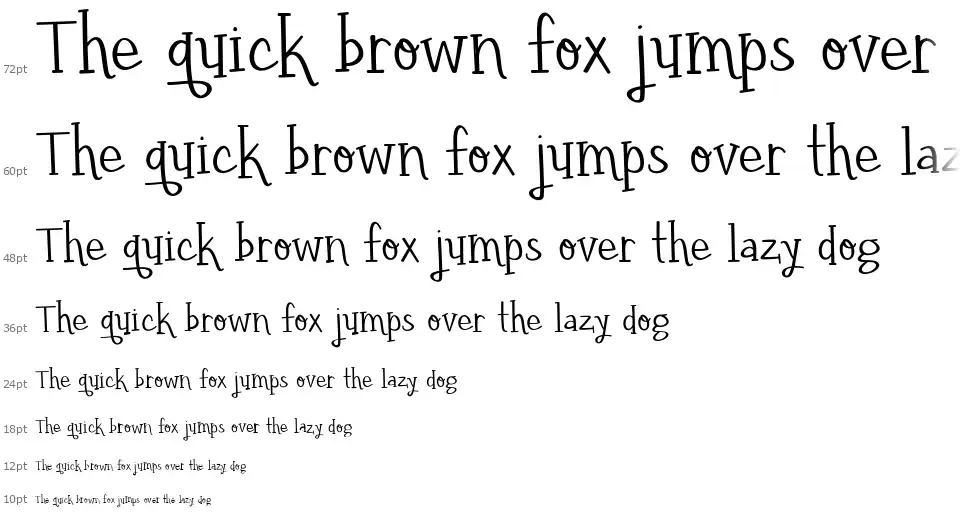 Yellow Umbrella font by Brittney Murphy Design FontRiver