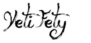 Yeti Fety шрифт