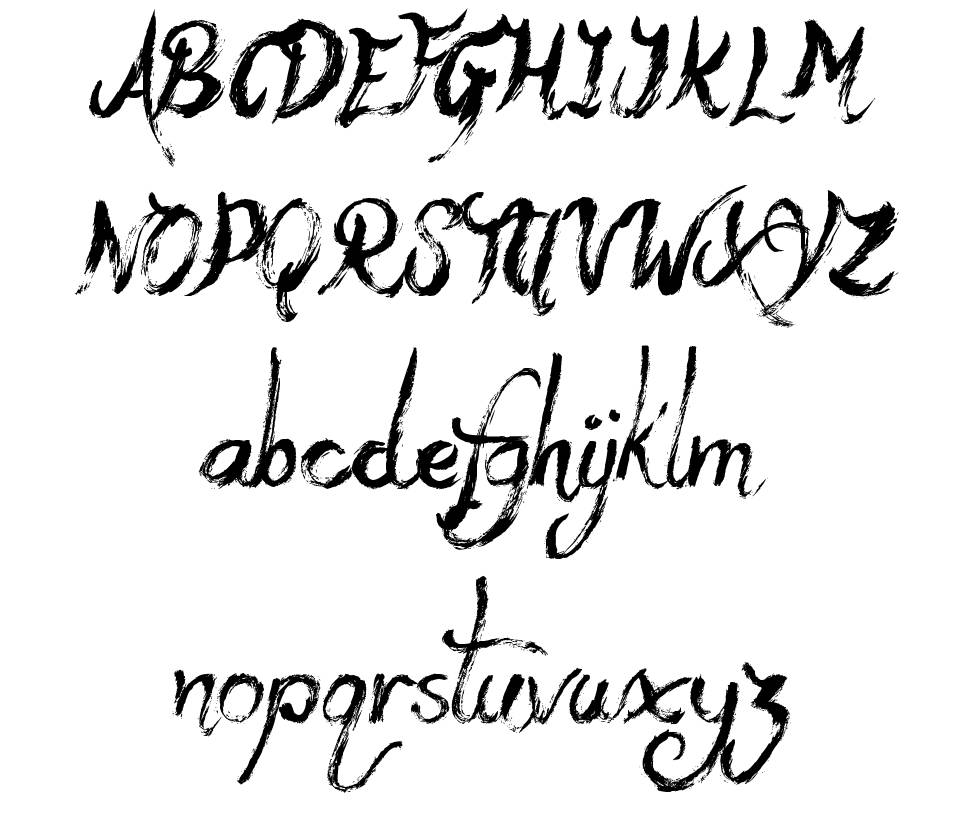 Yeti Fety font Örnekler
