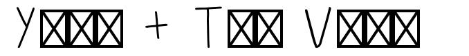 Yeti + The Vamp font