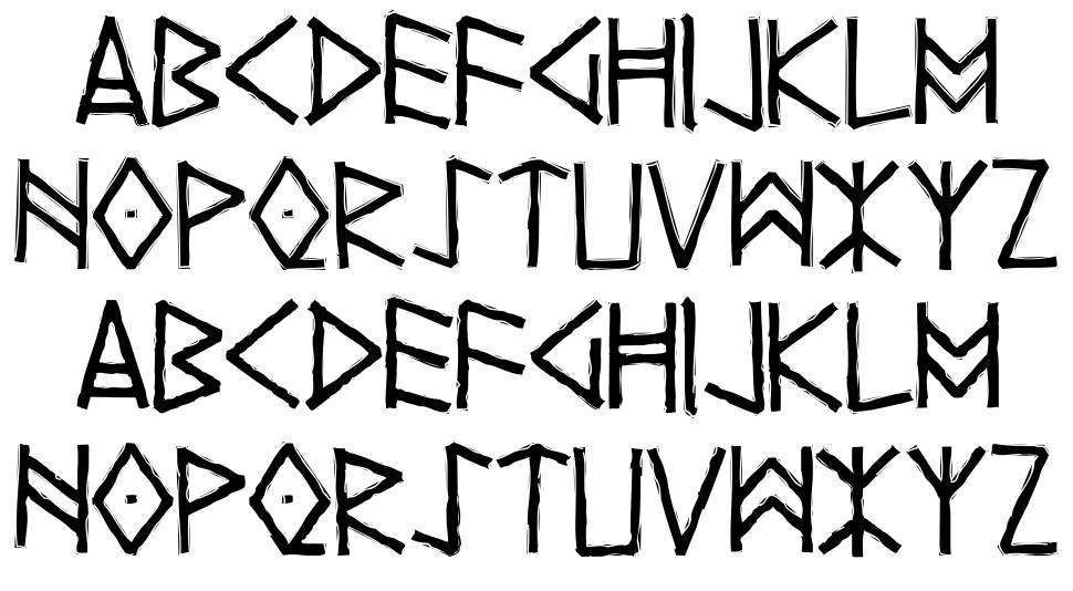 Yggdrasil font specimens