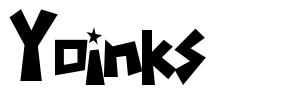 Yoinks font