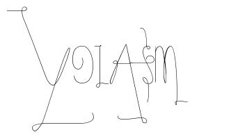 YolAsm шрифт