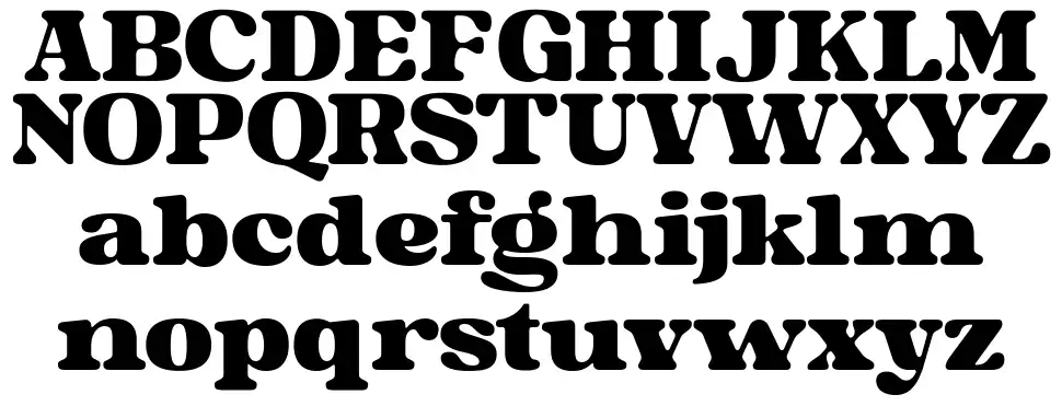 York Villagefont specimens