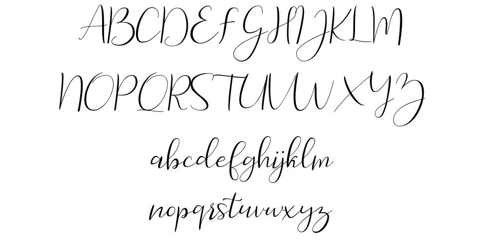 Yosephine font Örnekler