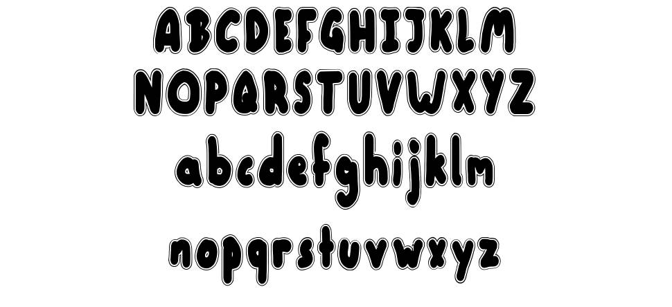 You And Me font specimens