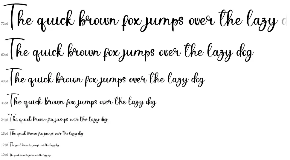 You Writingfont waterfall