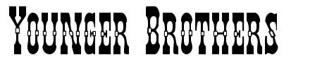 Younger Brothers font