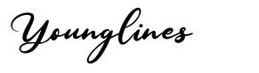 Younglines font
