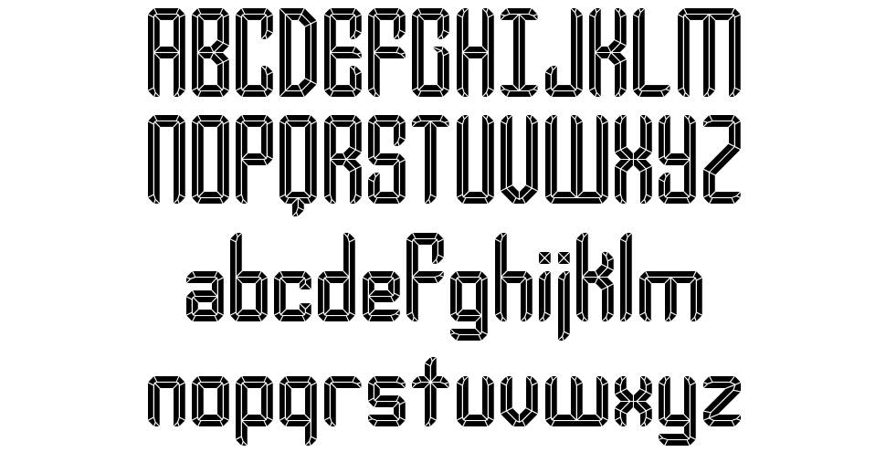 Your Complex schriftart vorschau