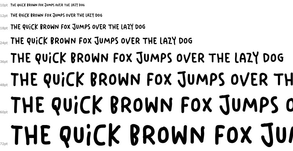 Your Doodle Font fuente Cascada