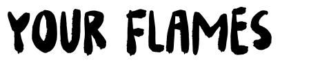 Your Flames font