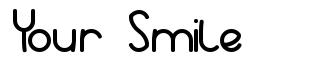 Your Smile font