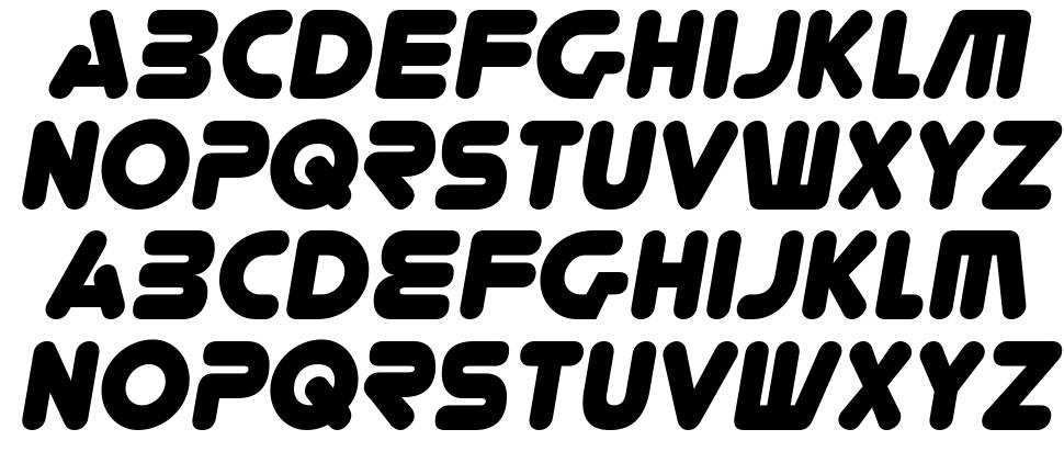 YoureGone-Italic font Örnekler
