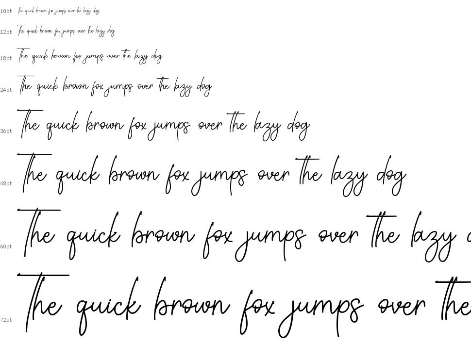 Youth Line font Waterfall