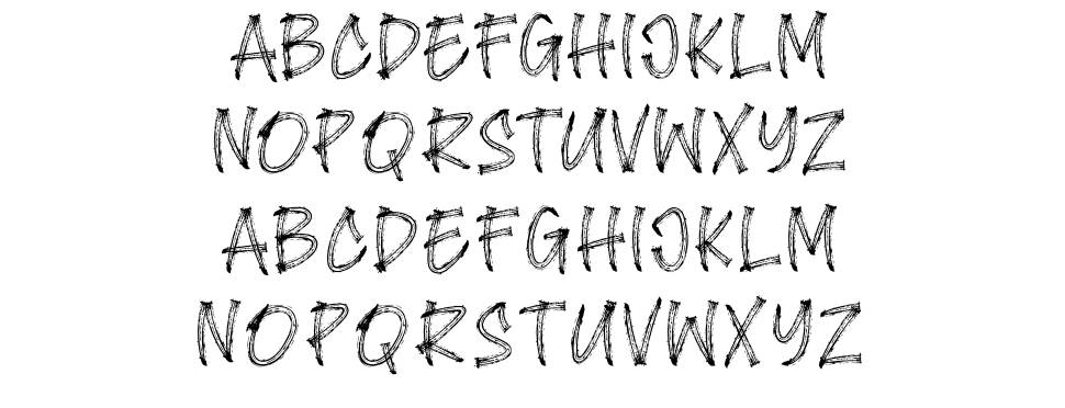 Youth Today font specimens