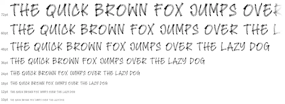 Youth Todayfont waterfall