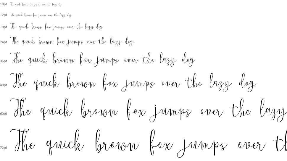 Youthline font Waterfall
