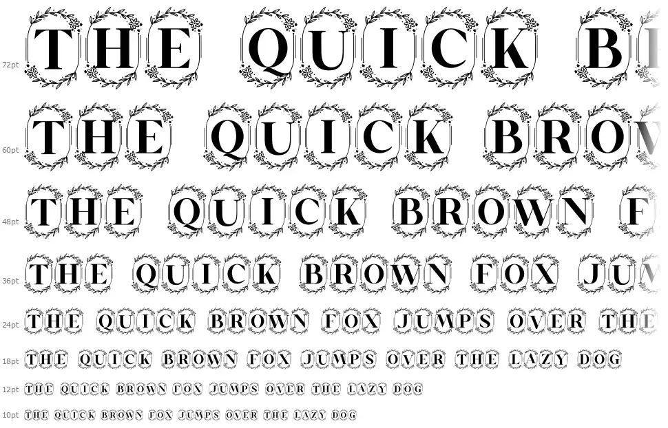 Yumeira Monogram font by Perspectype Studio FontRiver