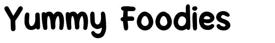 Yummy Foodies font