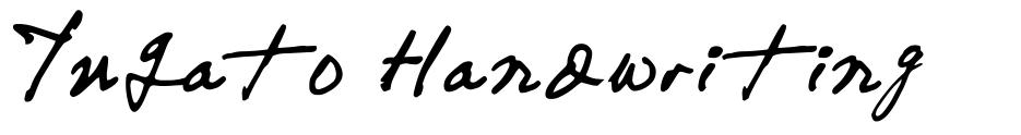 Yuqato Handwriting шрифт