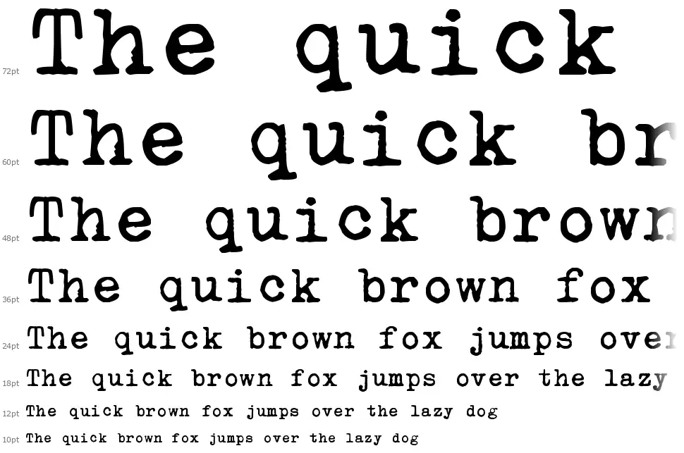 zai OlivettiUnderwood Studio 21 Typewriter font by FontRiver